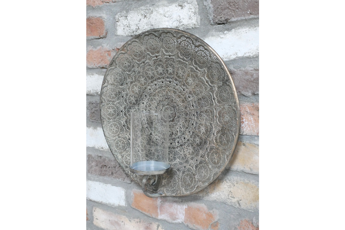 Moroccan Wall Candle Holder (L)
