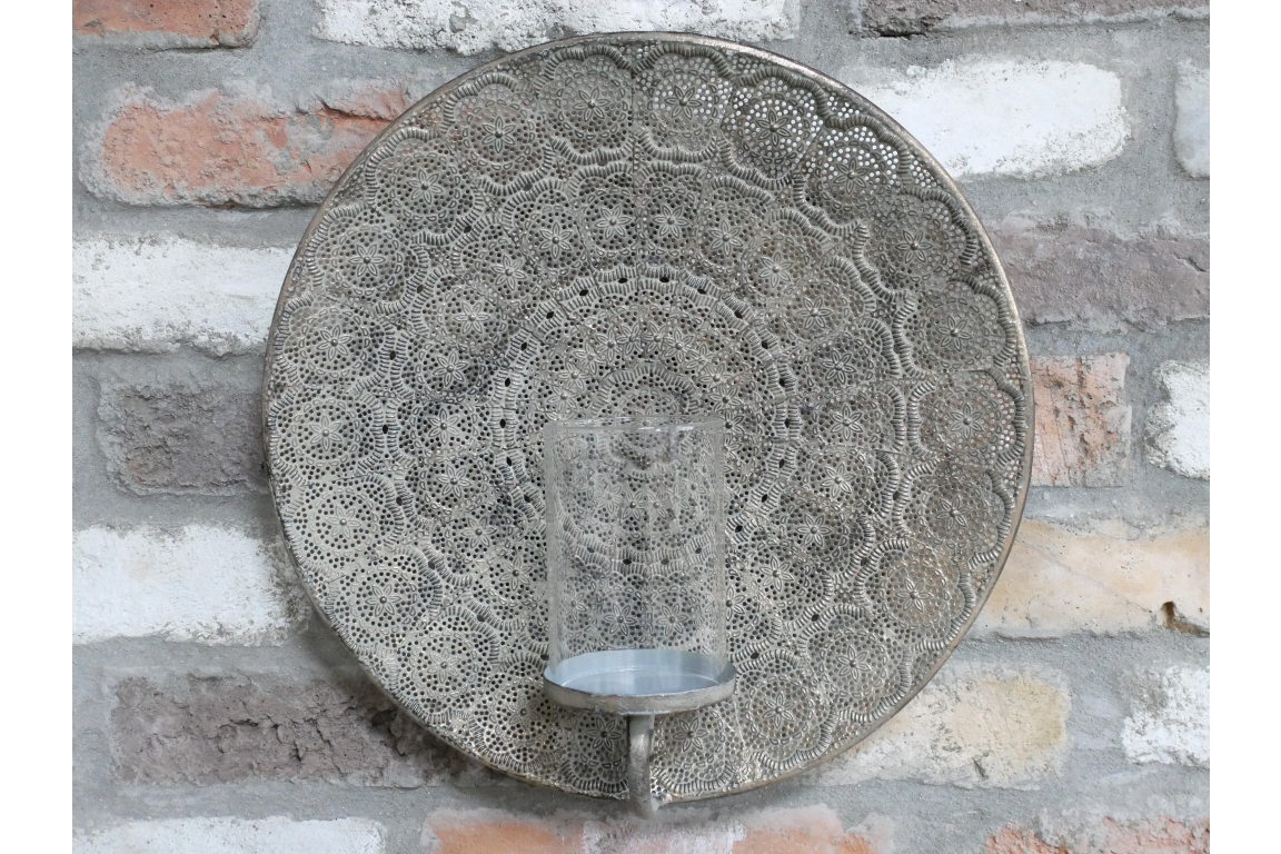Moroccan Wall Candle Holder (L)