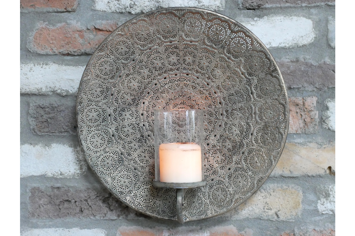 Moroccan Wall Candle Holder (L)