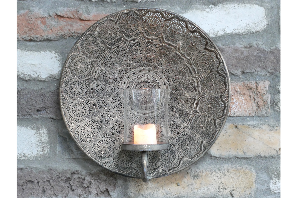 Moroccan Wall Candle Holder (S)