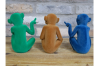 Set Of 3 Who Farted Monkeys?