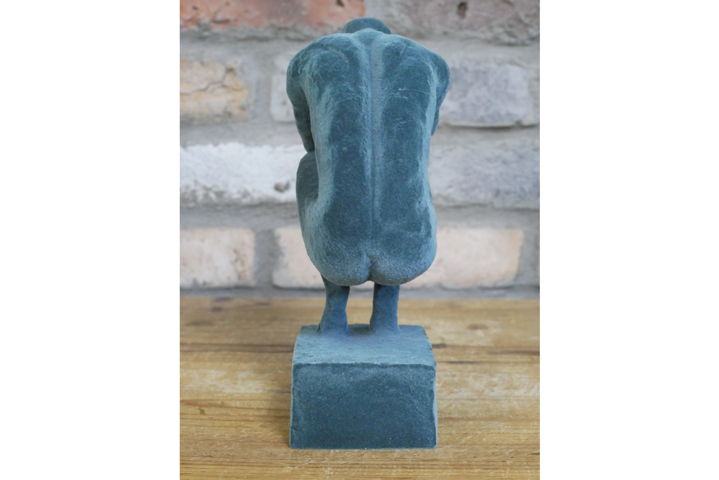 Man With Head In Hands
