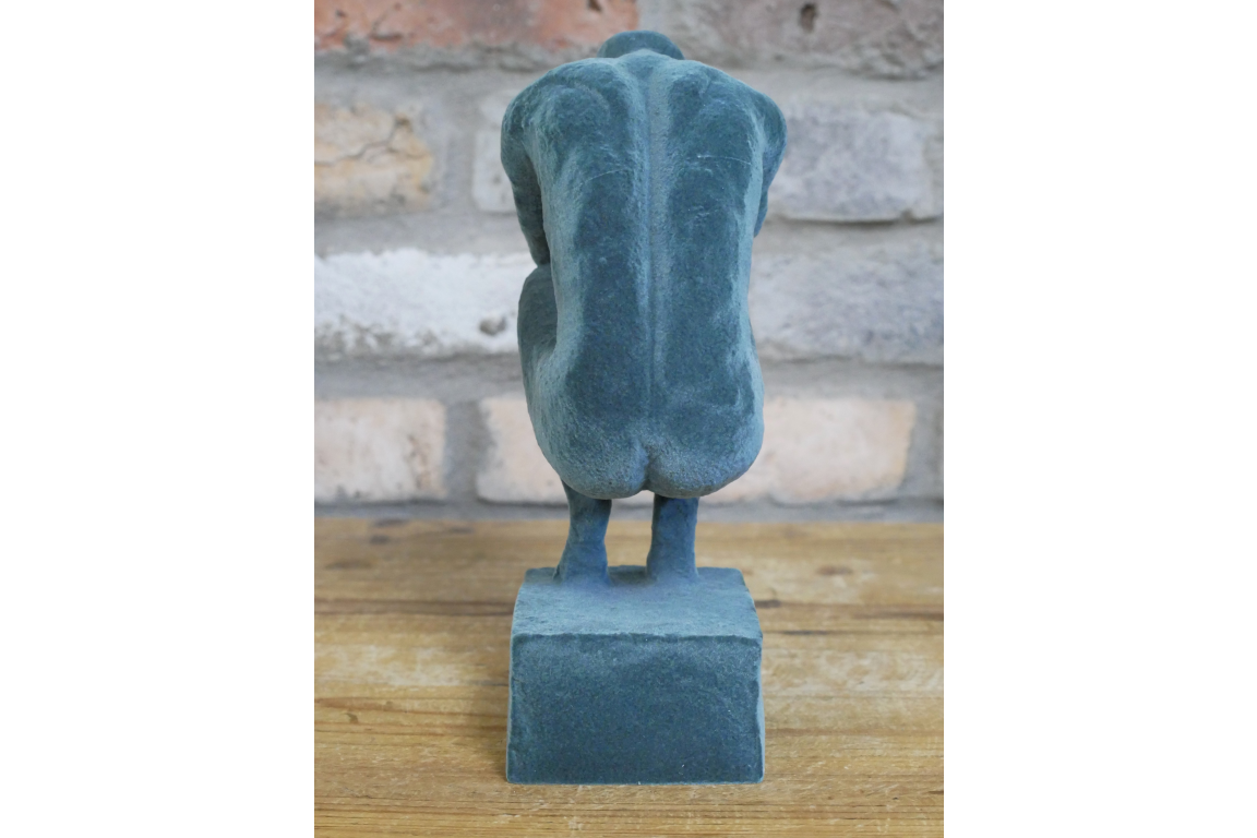 Man With Head In Hands