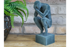 Man With Head In Hands