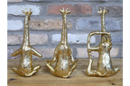 Set Of 3 Yoga Giraffes