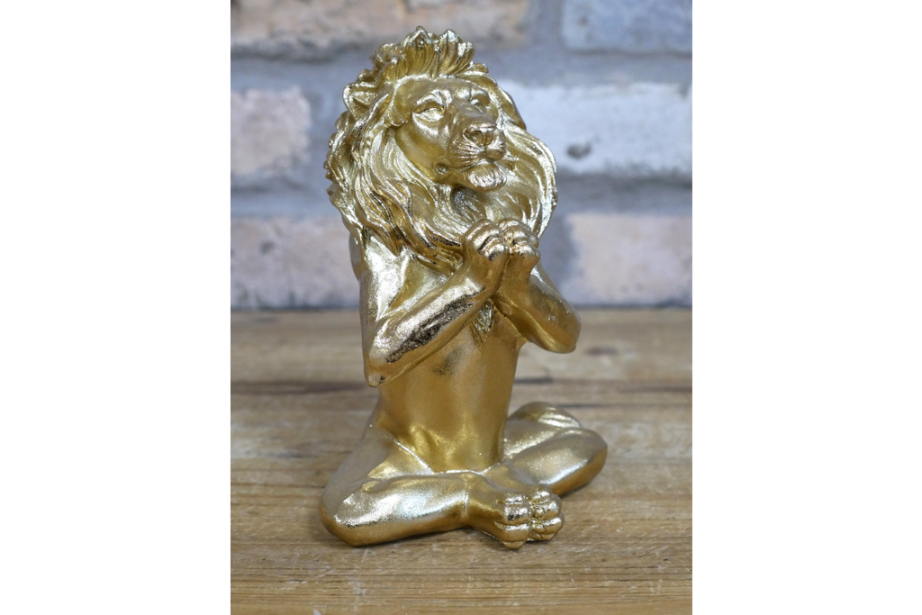 Set Of 3 Yoga Lions