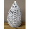 White Candle Holder