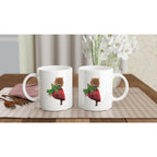 Harvest Mouse Mug – 11oz Ceramic Wildlife Coffee Cup