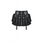 Dark in Love Metal Tactical Punk Skirt