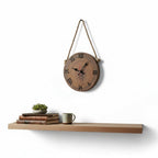 Wall Clock with Hanging Rope | Luxury Rustic Home Decor