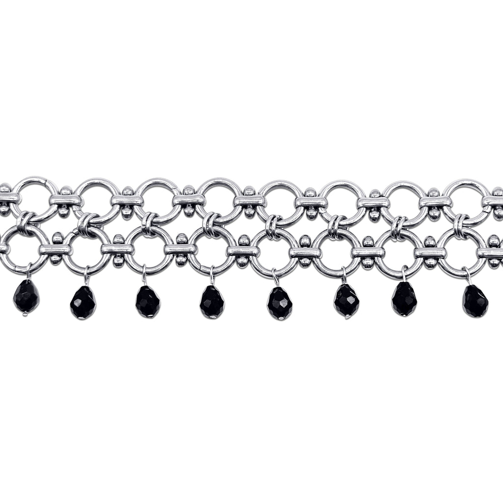 Sanctus O Ring Tear Drop Choker