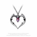 Alchemy Gothic Batheart - The Vampire's Kiss Pendant Necklace