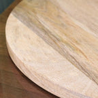 Amba Rustic Round Wooden Serving Board 38cm