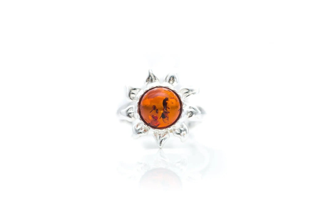 Amber Sun Ring