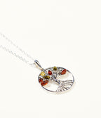 Amber Tree of Life Necklace
