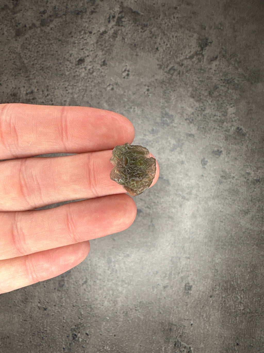 Moldavite - Rough/raw pieces 1.8g