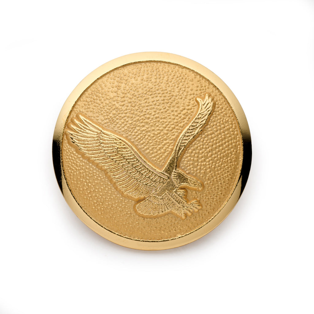 American Eagle Blazer Button Set In Gold