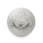Royal Marines Blazer Button In Silver