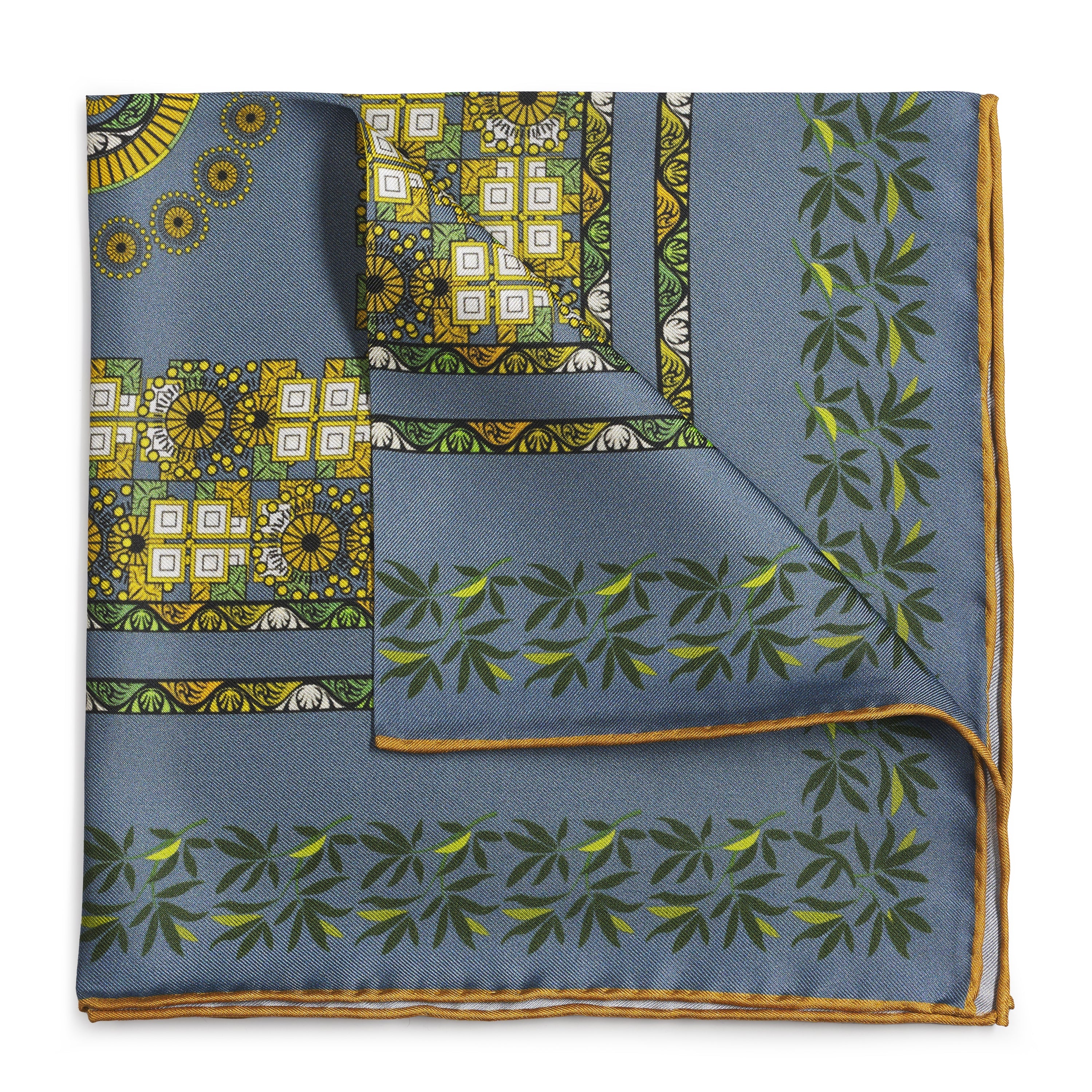 Criterion Bar Sunburst Pocket Square