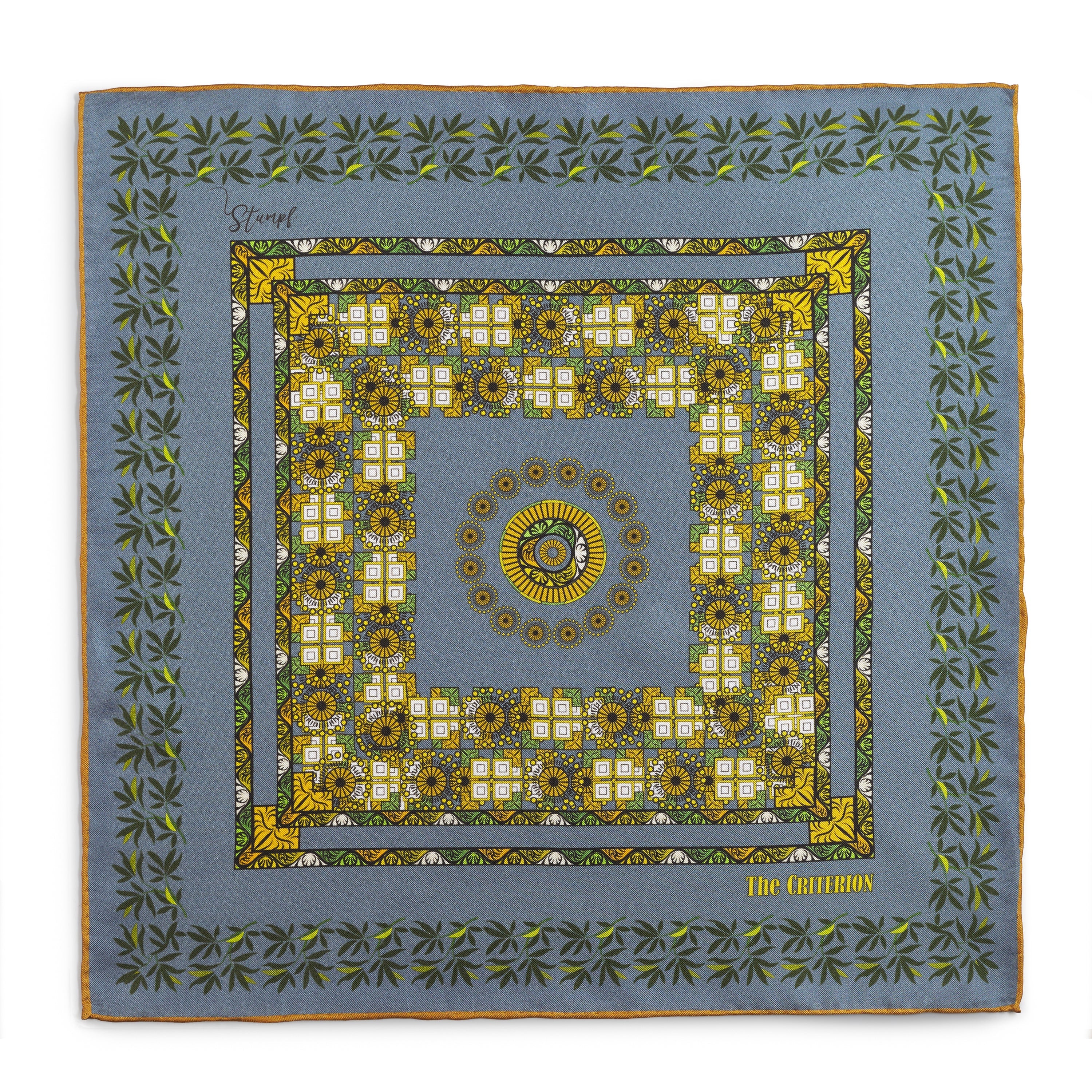 Criterion Bar Sunburst Pocket Square