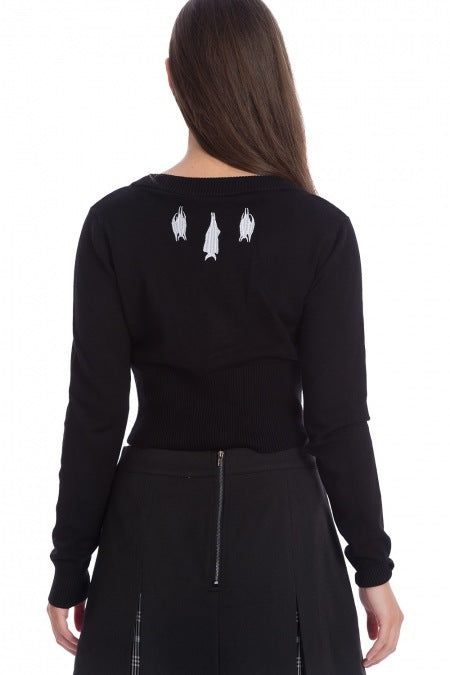Banned Black Bat Lady Cardigan