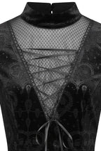 Banned Lucinda Gothic Lace Dress - Elegant Victorian Black Dress