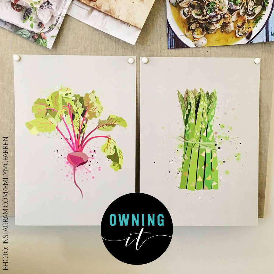 Artichoke Vegetable Kitchen Print