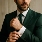 Clous Cufflinks In Rose Gold