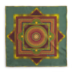 Criterion Foyer Turquoise Pocket Square
