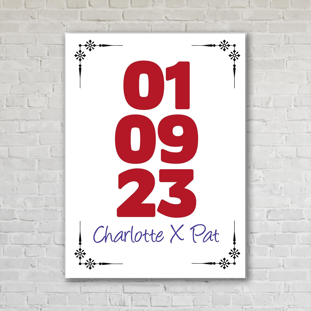 The Big Date Custom Artwork