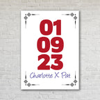 The Big Date Custom Artwork