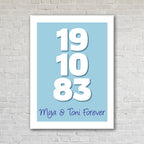 The Big Date Custom Artwork