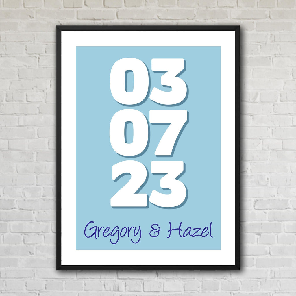 The Big Date Custom Artwork