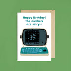 Severance MDR Birthday Card - The Numbers Are Scary