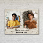 Pair of Photos with Message Custom Artwork