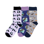 Purple Lover 3 Bamboo Sock Set