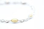 Butterscotch Amber Infinity Bracelet