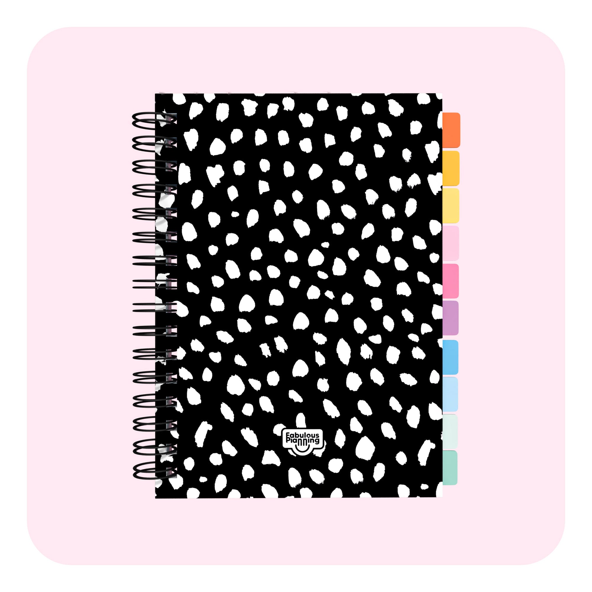 Reading Spiral Journal Standard Reverse Dalmatian