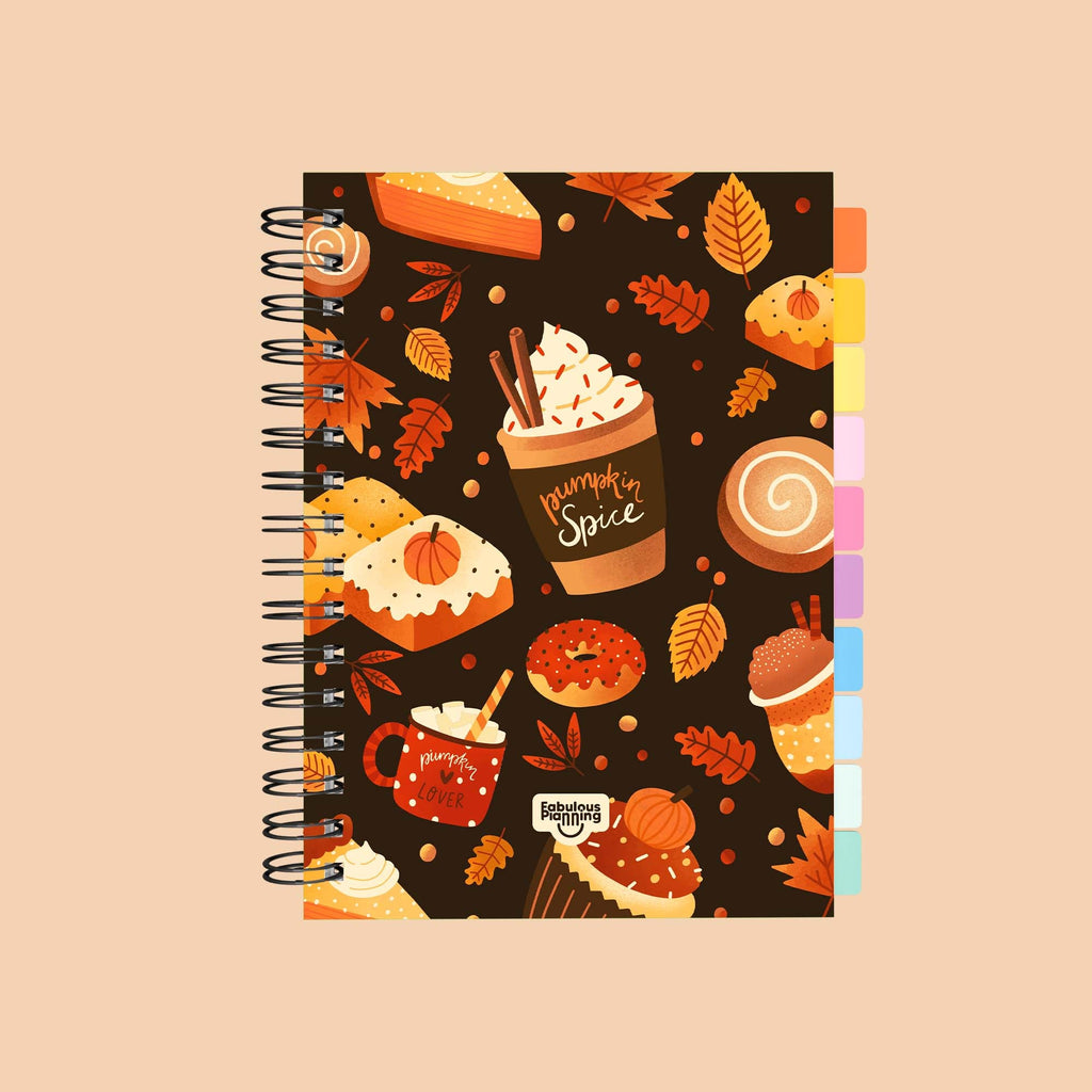 Gratitude Spiral Journal Standard Pumpkin Spice Latte