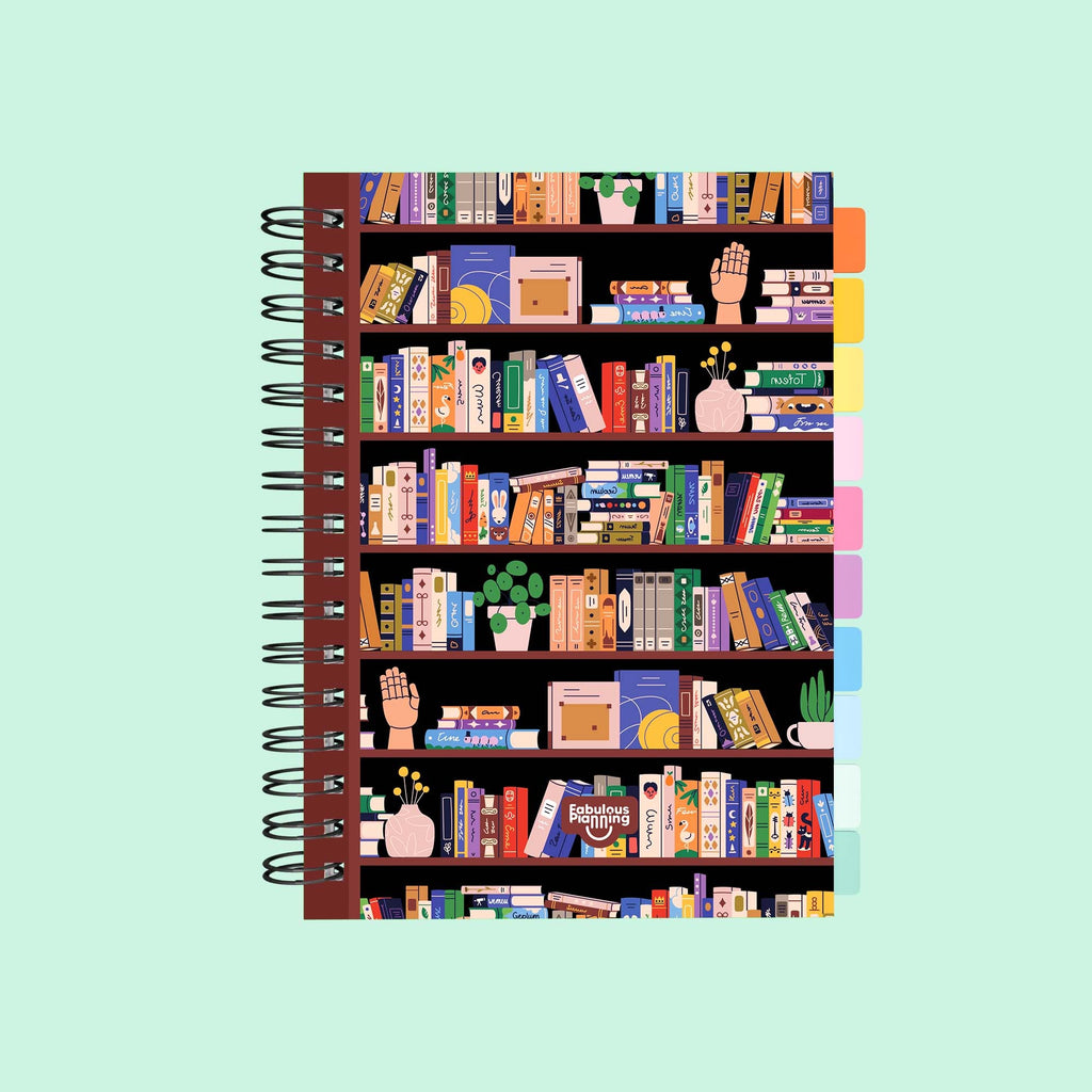 Health & Wellness Spiral Journal Standard Library Bookshelf