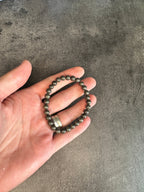 Pyrite - Abundance power bead bracelet