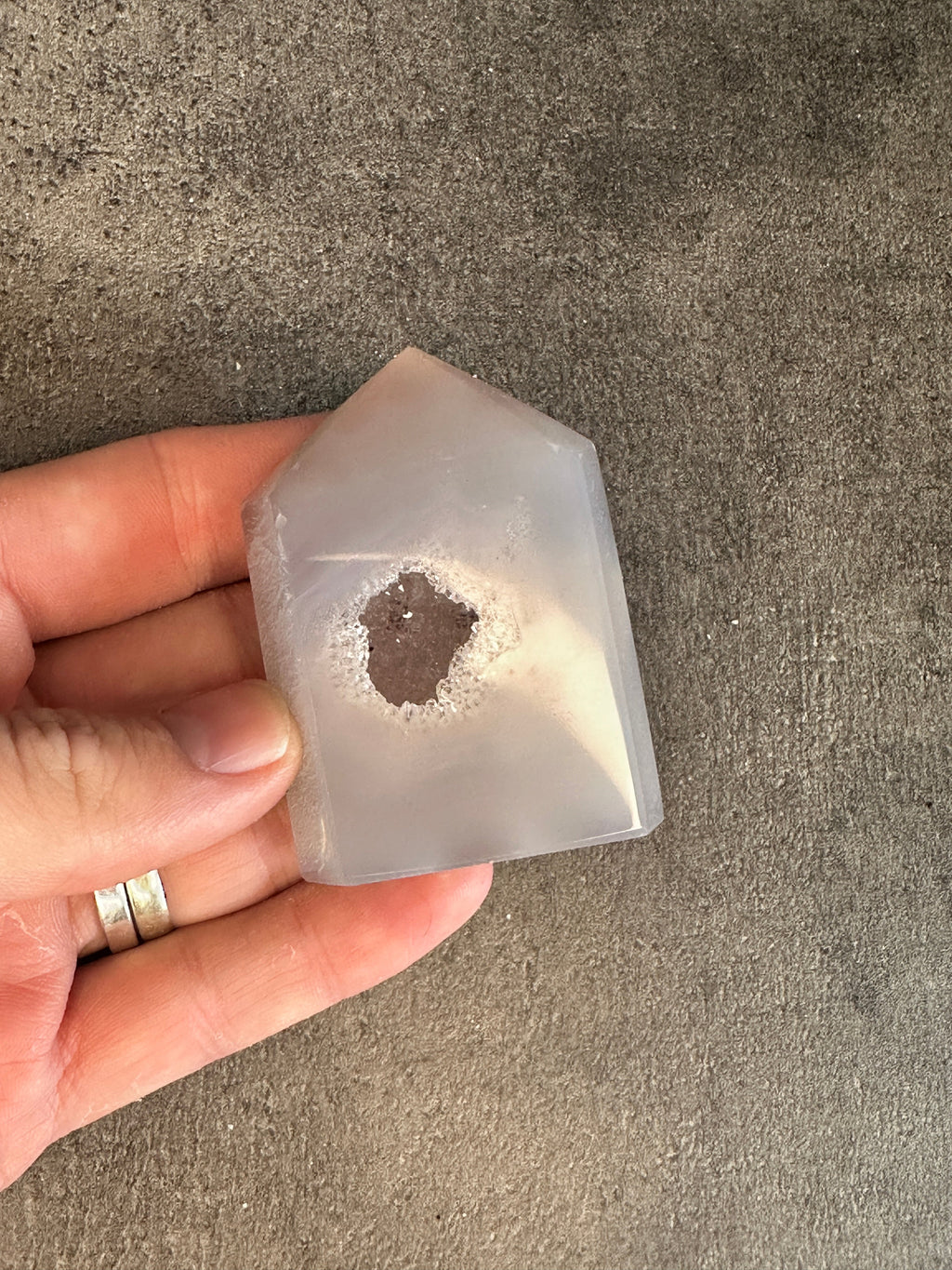 Agate - Druzy tower