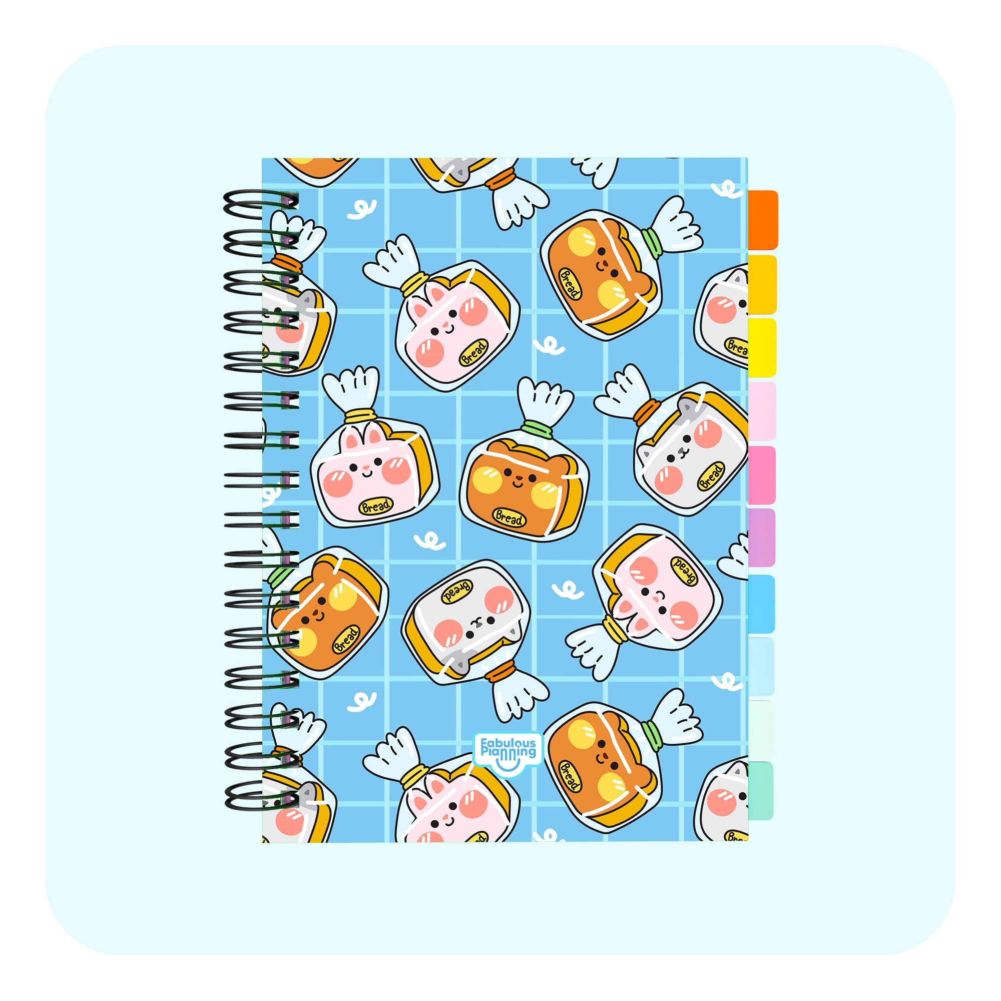 Gratitude Spiral Journal Standard Cat Loaves