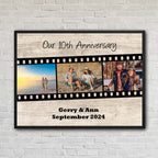 Film Strip Photos Custom Artwork Landscape Orientation