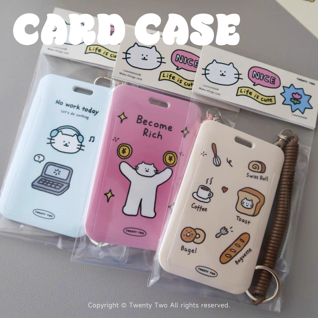 Twenty Two | Kitty ID Card Protector Pocket