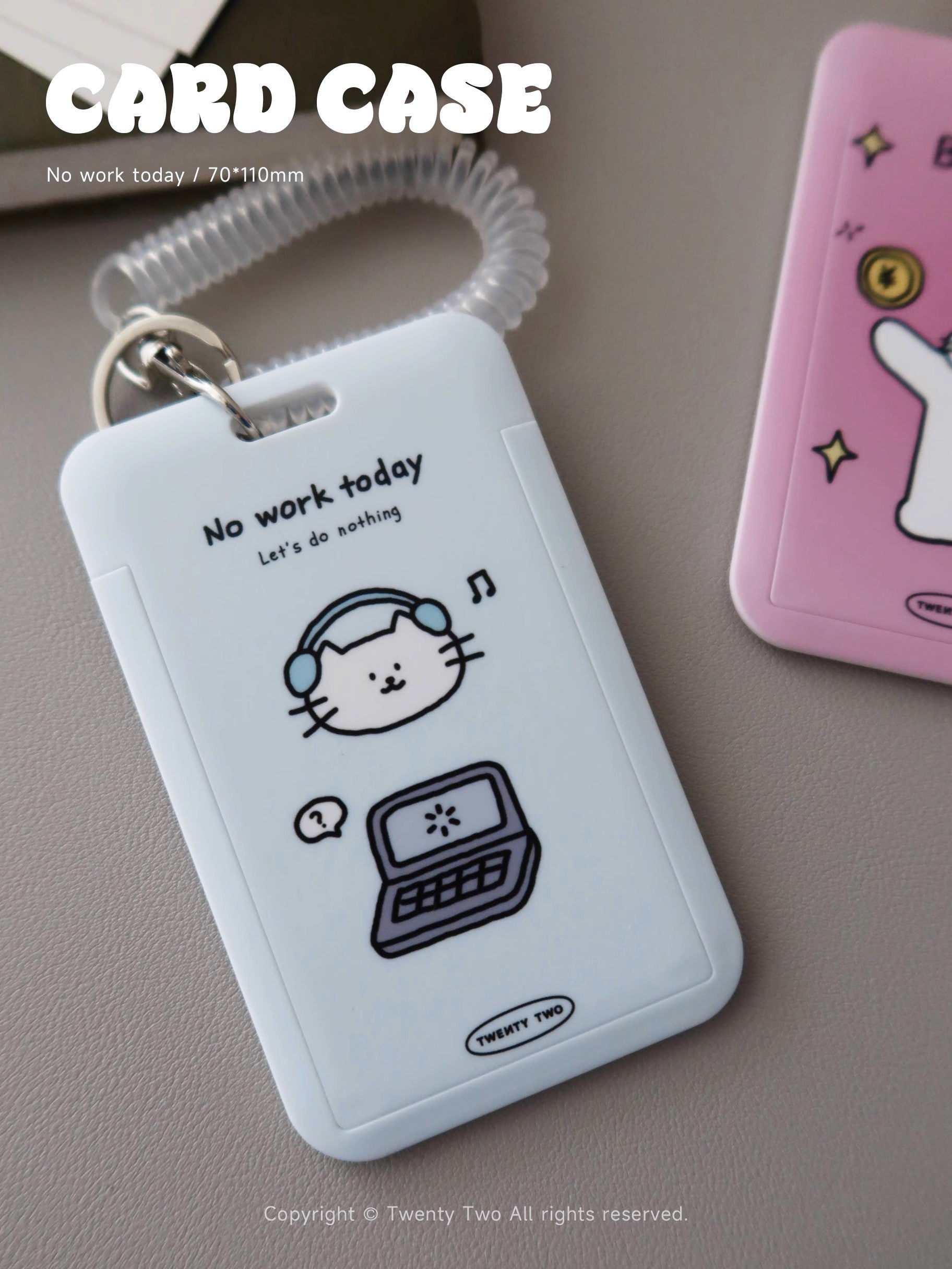 Twenty Two | Kitty ID Card Protector Pocket