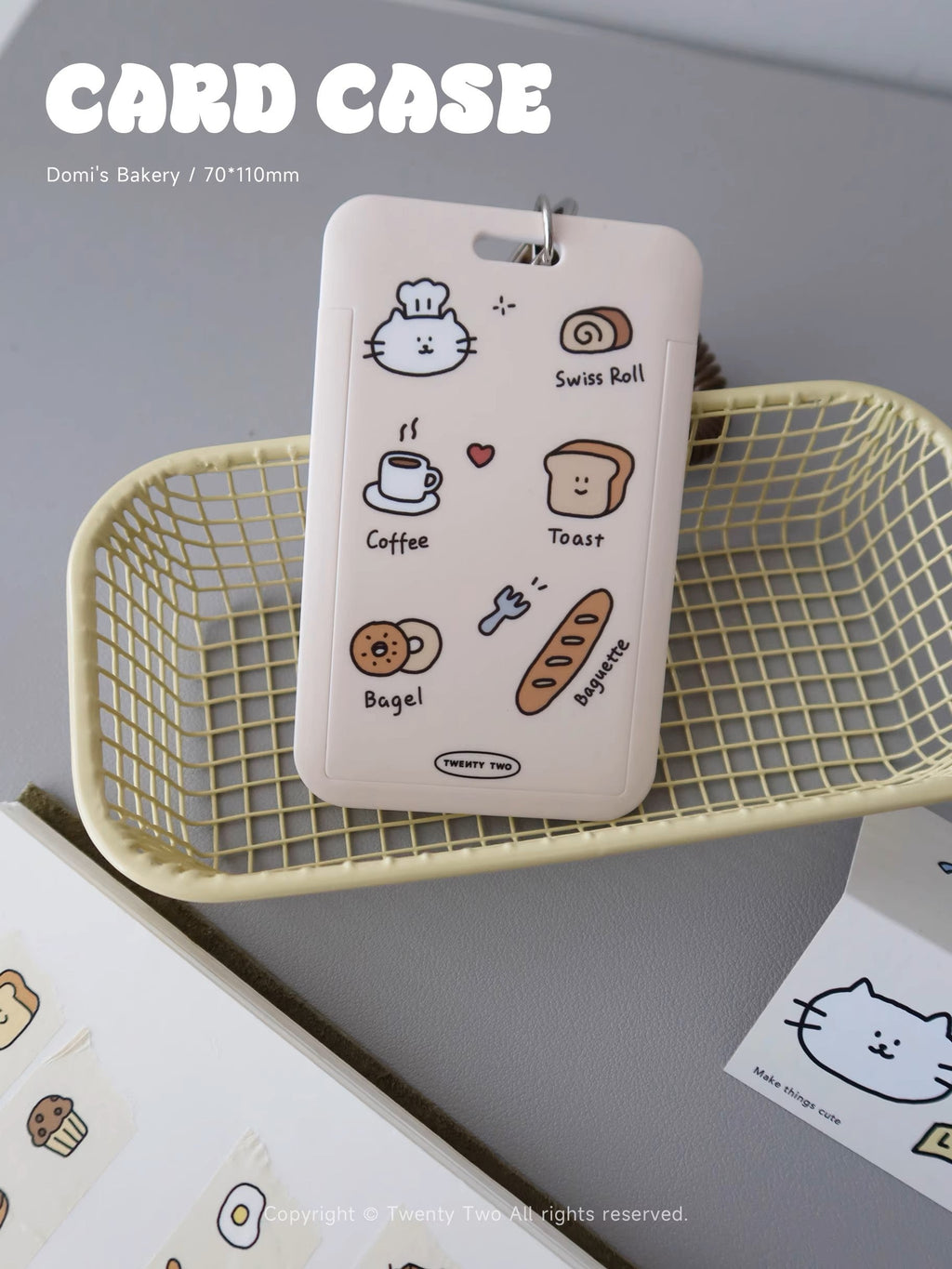 Twenty Two | Kitty ID Card Protector Pocket