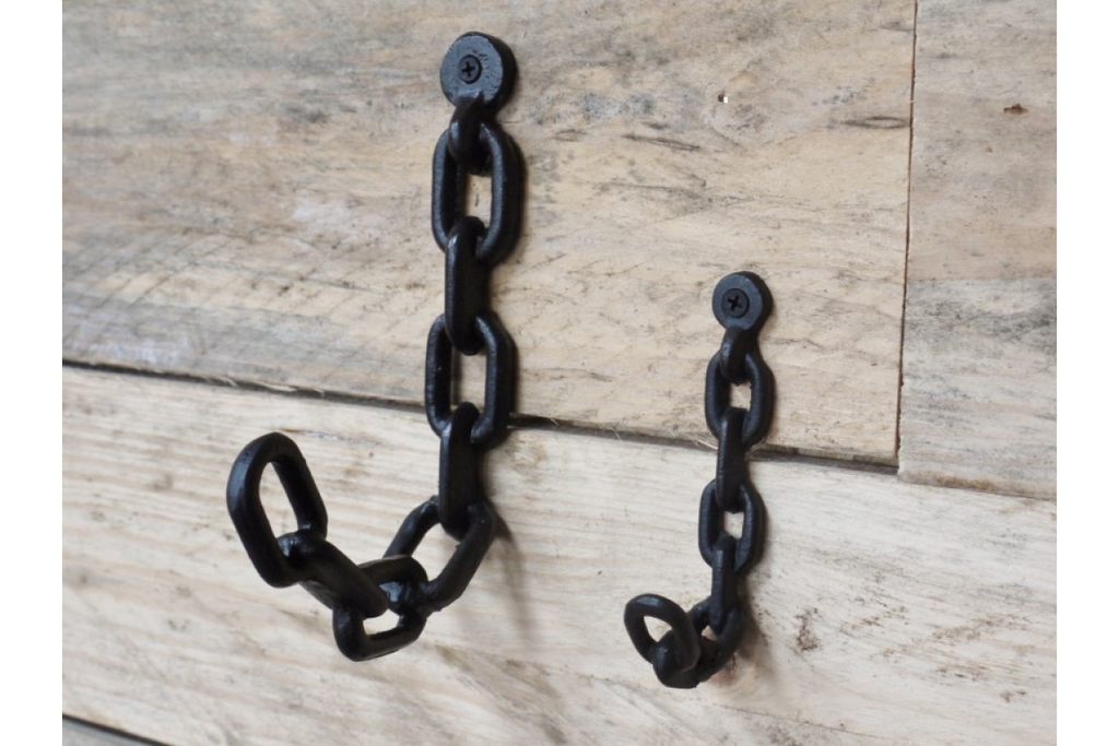Chain Coat Hook - Small