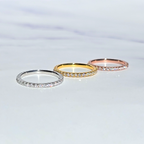 Classic Full Eternity Ring (1.8 mm) in Sterling Silver