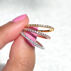 Classic Full Eternity Ring (1.8 mm) in Sterling Silver